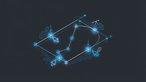 Модифициране на полилинии чрез маркери (Grips)