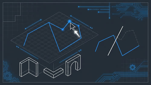 Прецизно модифициране на полилинии с PEDIT и TRIM
