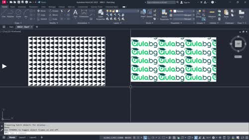 Създаване на собствени щриховки от блок или изображение (SUPERHATCH)