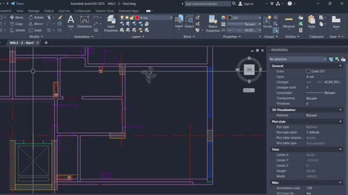 Загасяне, замразяване и заключване на слоеве (Freeze, Off, Lock)