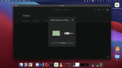Trezor - възвръщане на ключове от бекъп