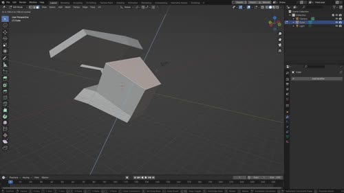 Модифициране на обект с Extrude