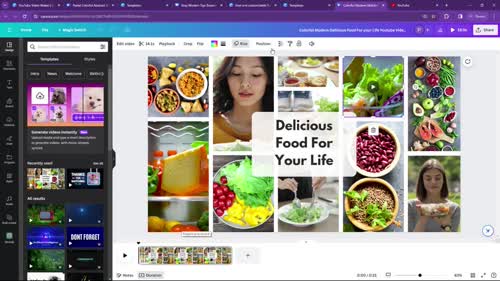 Canva YouTube видео шаблони