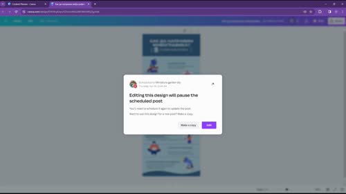 Прекъсване на връзката между акаунти в социални медии и Canva и свързване на няколко акаунта от едно социално приложение към Canva