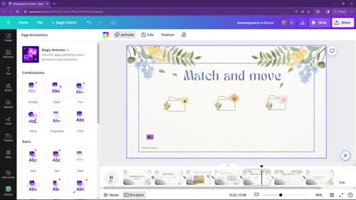 Тайните на анимацията в Canva