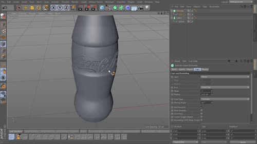 3D лого чрез вектори от Illustrator