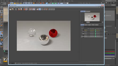 Осветяване на рефлектиращи и прозрачни обекти с HDRI