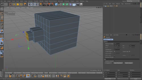 Рязане на полигони с Knife Tool