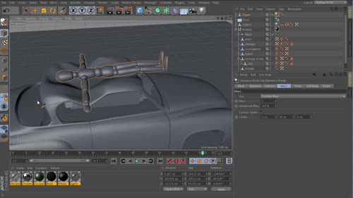 Softbody комплексни форми - Част II