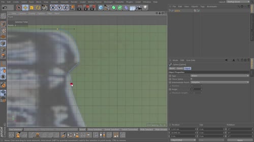 Сплайни – Bezier spline tool