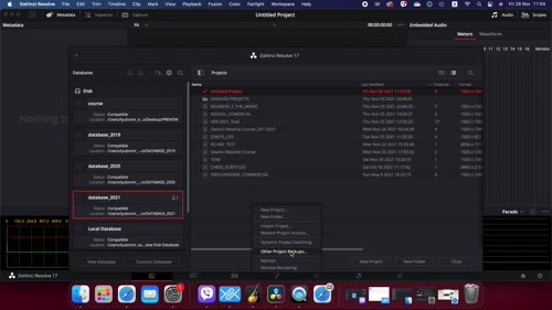 Какво представлява Database прозореца, неговото създаване и настройки