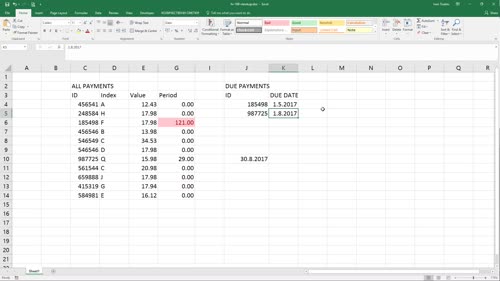 Как на база номер на заявка да се върне информация от друга таблица?