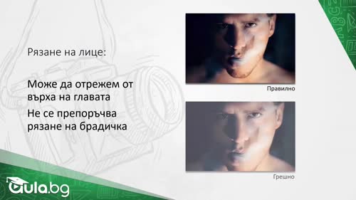 Кадриране на човек