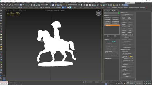 Export high-poly 3D model