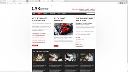 WordPress Интро