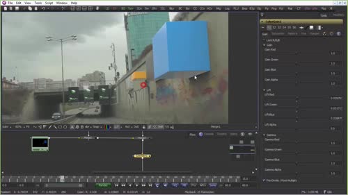 Цветна корекция с „Color Gain” инструмент