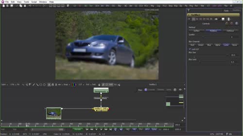 Използване на “VariBlur” инструмент