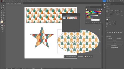 Създаване на шарки с Generate patterns