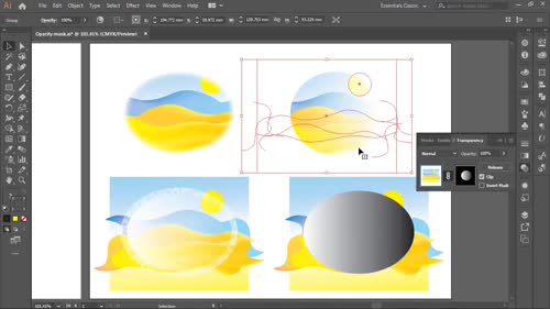 Opacity mask (управляване на видимостта)