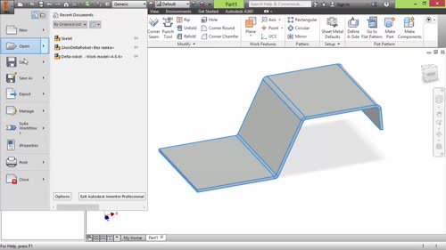 Огъване по контур (Contour Flange)