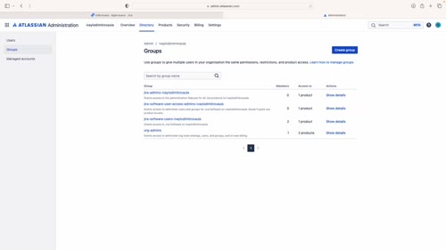 Добавяне на потребители към Jira инстанцията и създаване на екипи
