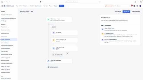 Създаване на автоматизация - добавяне на допълнителни елементи и разклонения (Branches)