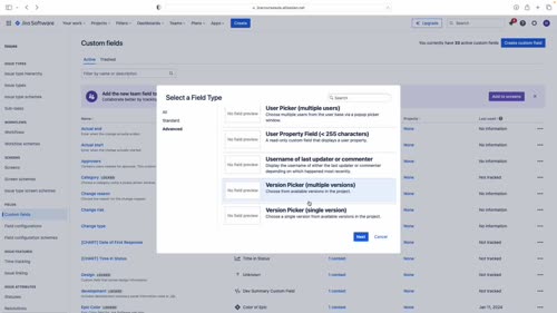 Видове полета - Advanced Custom Fields