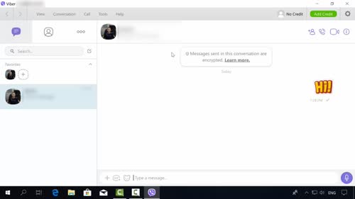 Инсталиране и запознаване с Viber Desktop.