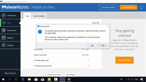 Какво е молуер? Инсталиране на Malwarebytes.