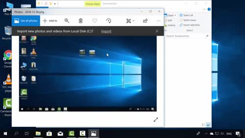 Създаване на изображение от екрана на компютъра (Snipping Tool, Print Screen)