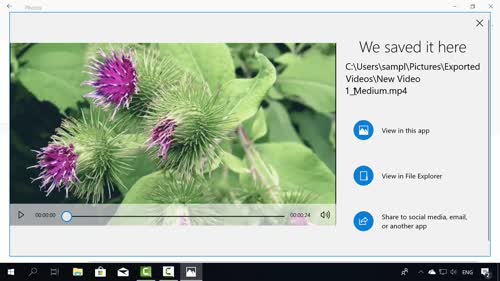 Windows Photos - албуми и видео-проекти.
