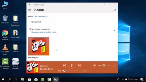 Запознаване с Windows Groove Music.