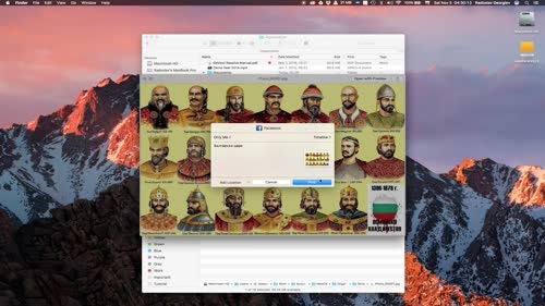 Режим на превю Quick Look