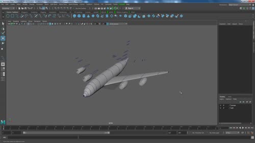 Използване на функцията Loft, за създаване на NURBS повърхнина чрез криви