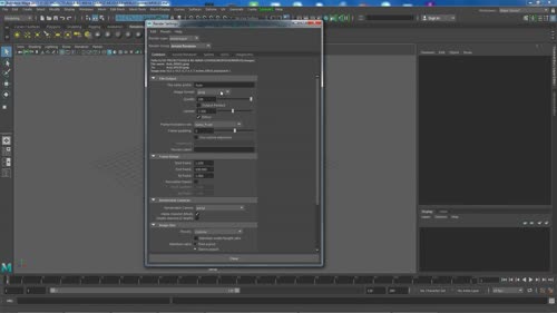 Основни рендер настройки в Maya 2017