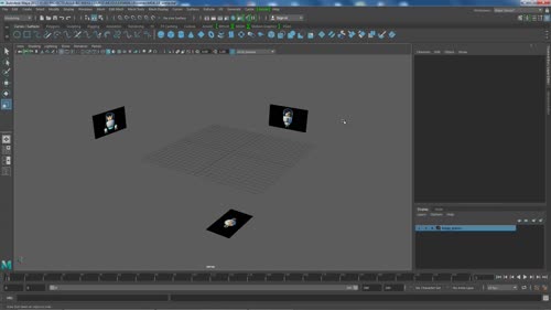 Създаване на референти изображения или Image Planes
