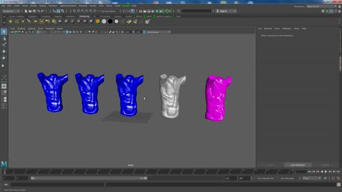 Основните материали на Maya