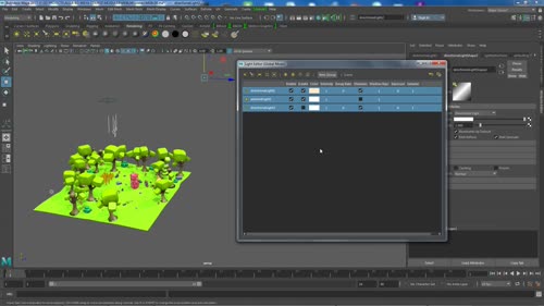 Запознаване с прозорецът за контролиране на светлините - Light editor
