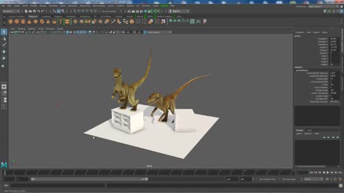 Запознаване с Viewports в Maya