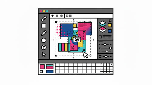 Композиция и балансиране на елементите с маски и клипинг маски