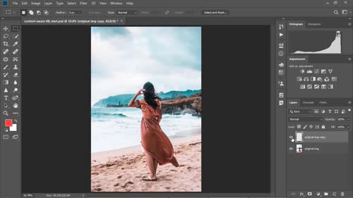 Content-Aware Fill