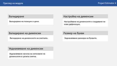 Представяне на Модул 9