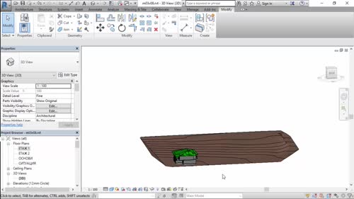 Манипулации със свързан Revit модел. Подравняване и завъртане