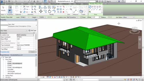 Как Revit реагира на нашето поведение. Контекстуални менюта