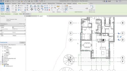 Създаване на референтна връзка към друг Revit модел