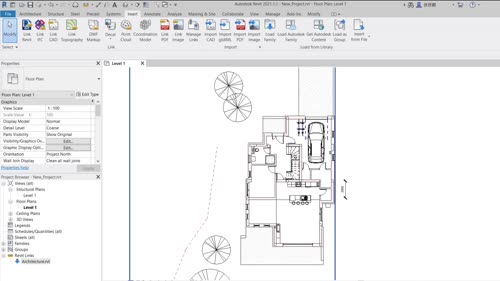 Управление и настройки на прикачен Revit проект