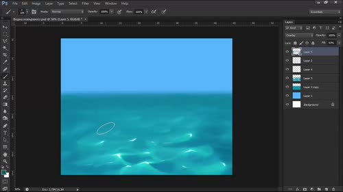 Как се рисува водна повърхност