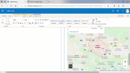 Мини проект Sharepoint към Модул 2