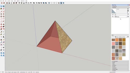 Менюто Materials и как се добавя материал в колекция