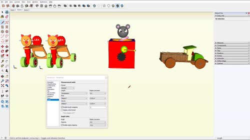 Менюто Model Info
